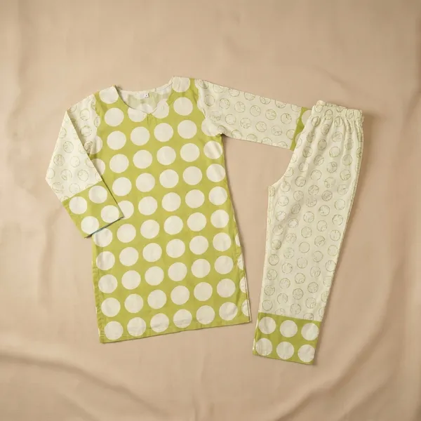 Green_And_White_Premium_Imported_Rayon_Co-Ord_Set_For_Women