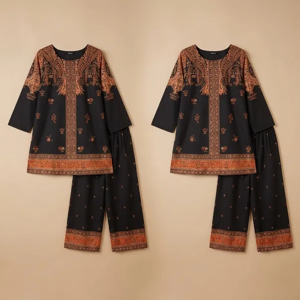 Black_And_Rust_Premium_Imported_Rayon_Co-Ord_Set_For_Women