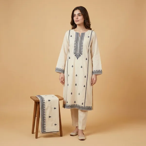 White_Premium_Imported_Rayon_Co-Ord_Set_For_Women