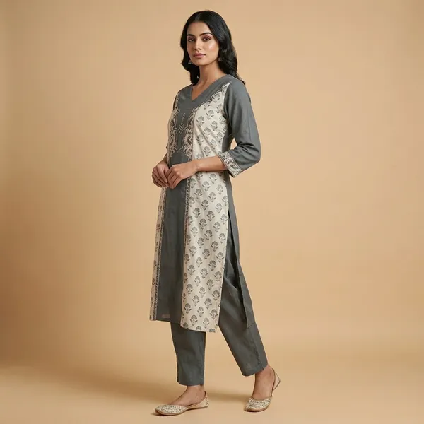 Grey_Premium_Imported_Rayon_Co-Ord_Set_For_Women