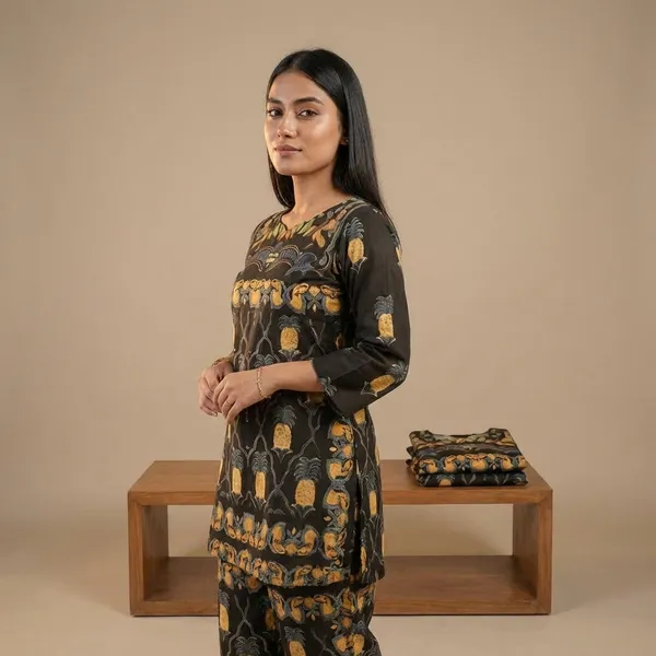 Black_Premium_Imported_Rayon_Co-Ord_Set_For_Women