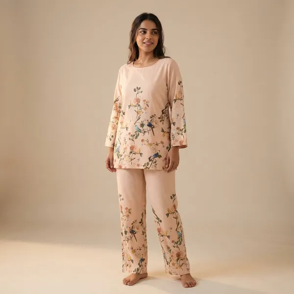 Off_White_Premium_Imported_Rayon_Co-Ord_Set_For_Women