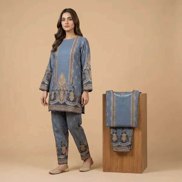 Blue_Premium_Imported_Rayon_Co-Ord_Set_For_Women