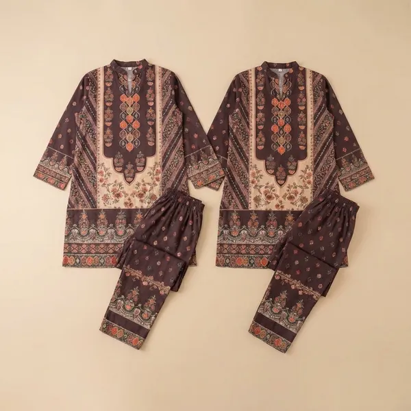 Brown_Premium_Japanese_Crepe_Co-Ord_Set_For_Women