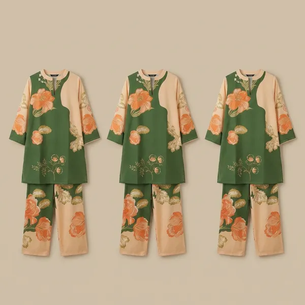 Green_And_Beige_Premium_Japanese_Crepe_Co-Ord_Set_For_Women