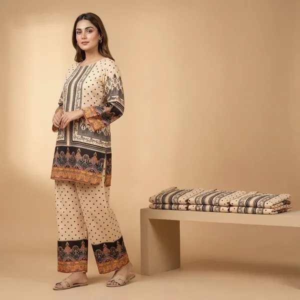 Off_White_Premium_Imported_Rayon_Co-Ord_Set_For_Women
