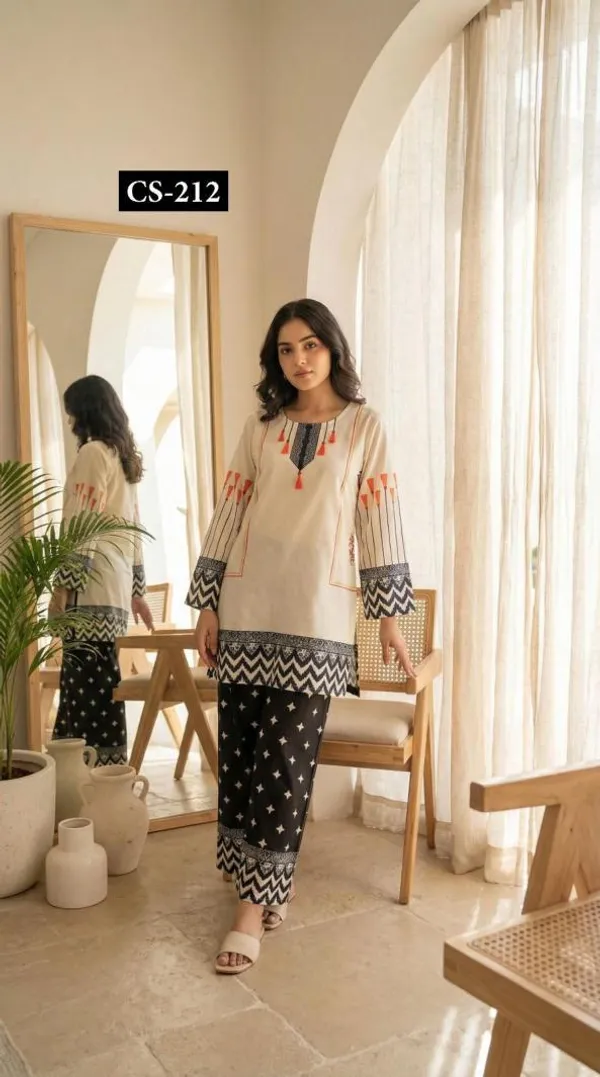 Beige_And_Black_Premium_Imported_Rayon_Co-Ord_Set_For_Women