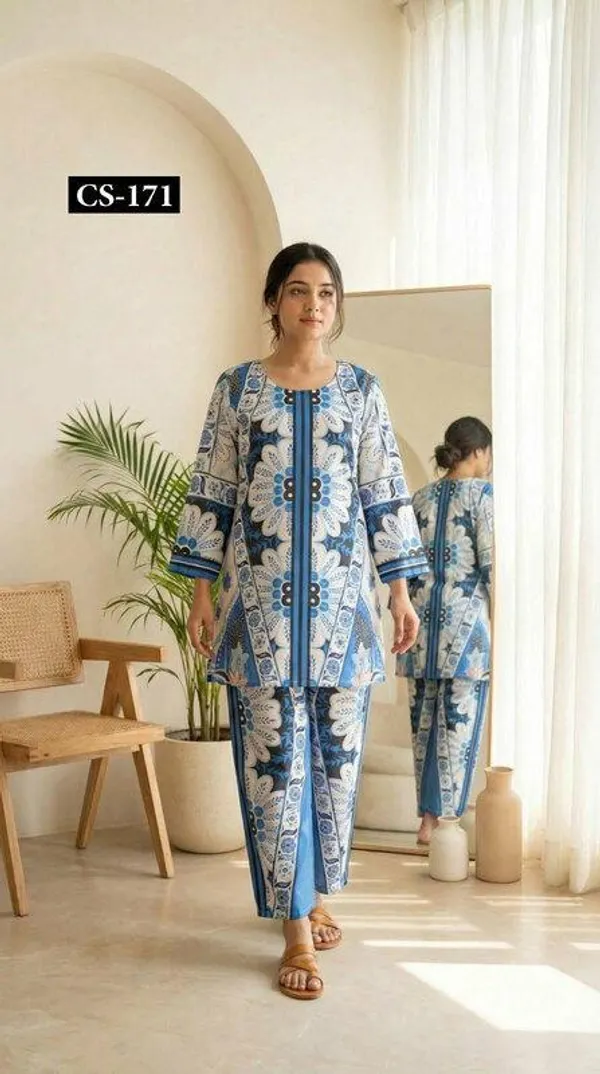 Blue_Premium_Imported_Rayon_Co-Ord_Set_For_Women