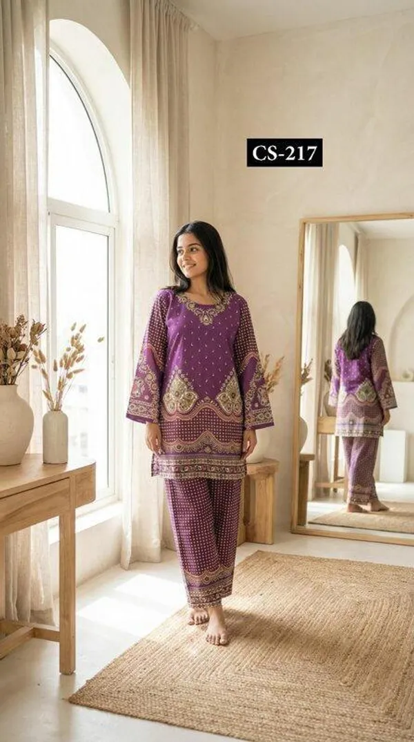 Purple_Premium_Imported_Rayon_Co-Ord_Set_For_Women