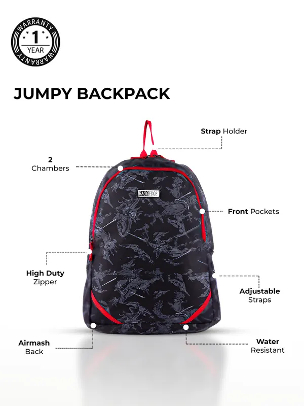 Black_Jumpy_Backpack_With_Dragon_Print_And_Red_Trim