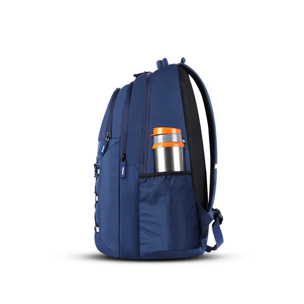 Blue_Water_Resistant_Laptop_Backpack_With_Multi_Compartment_Storage