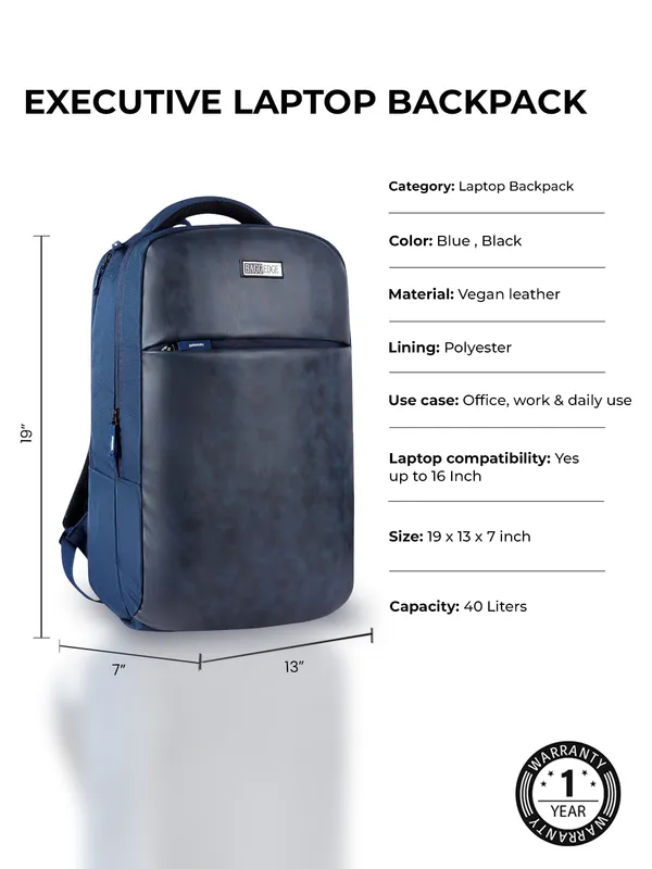 Blue_Executive_Laptop_Backpack_Vegan_Leather_With_Laptop_Compartment_(16_Inch)