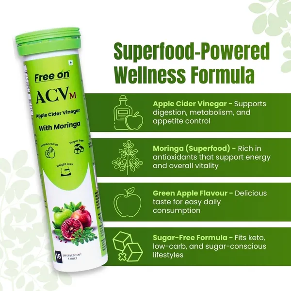 Free_On_ACV_Moringa_Effervescent_Tablets_|_Apple_Cider_Vinegar,_Pomegranate_&_Vitamins_B6_and_B12_|_Controls_Cravings,_Boosts_Metabolism_|_Sugar_Free_|_Green_Apple_Flavour.