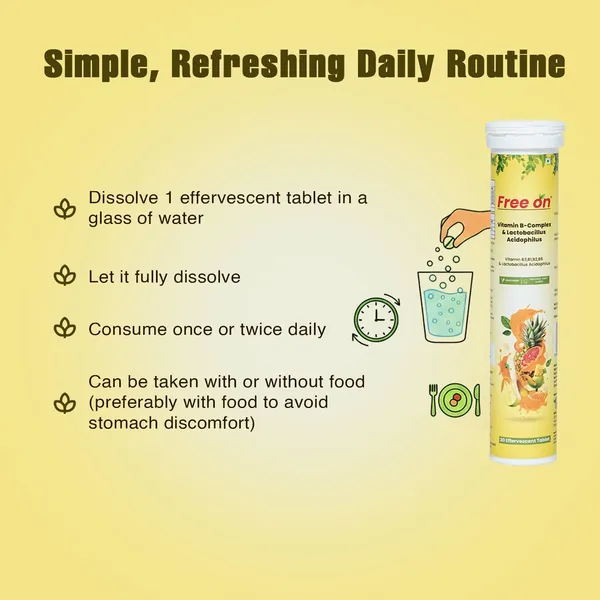 Free_On_Vitamin_B_Complex_&_Lactobacillus_Acidophilus_Effervescent_Tablets_|_B1,_B2,_B3_and_B6_|_Boosts_Energy,_Gut_Health,_Brain_Function_&_Immunity_|_Refreshing_Fruit_Flavour.
