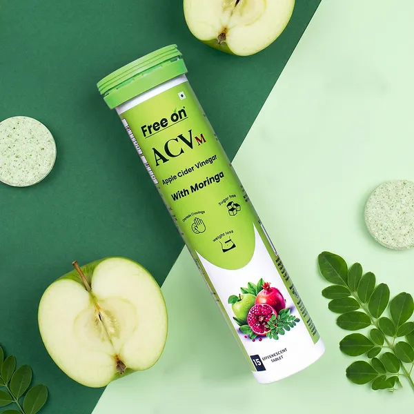 Free_On_ACV_Moringa_Effervescent_Tablets_|_Apple_Cider_Vinegar,_Pomegranate_&_Vitamins_B6_and_B12_|_Controls_Cravings,_Boosts_Metabolism_|_Sugar_Free_|_Green_Apple_Flavour.