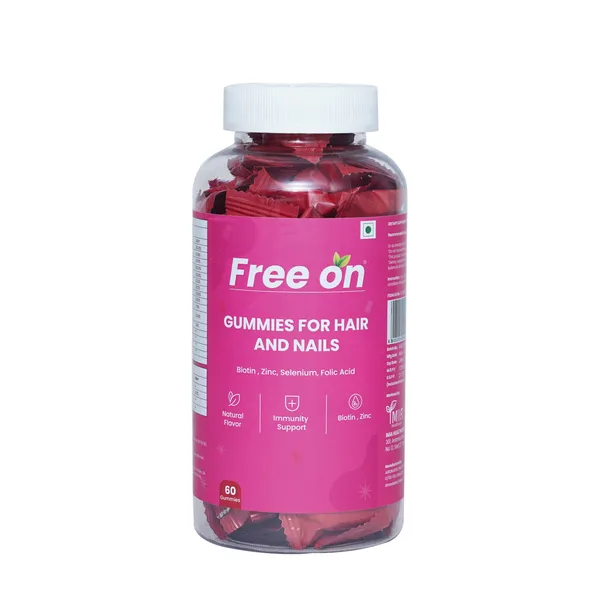 Gummies_For_Hair_And_Nails_Biotin_,_Zinc_,_Selenium_,_Folic_Acid_,_Immunity_Support_,_Natural_Flavor_,_Women_Beauty_And_Strength_60_Gummies