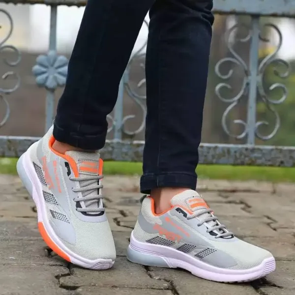 Orange_Mesh_Premium_Shoe_For_Men