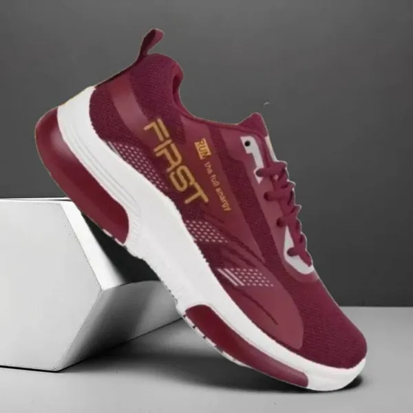 Maroon_Mesh_Premium_Shoe_For_Men