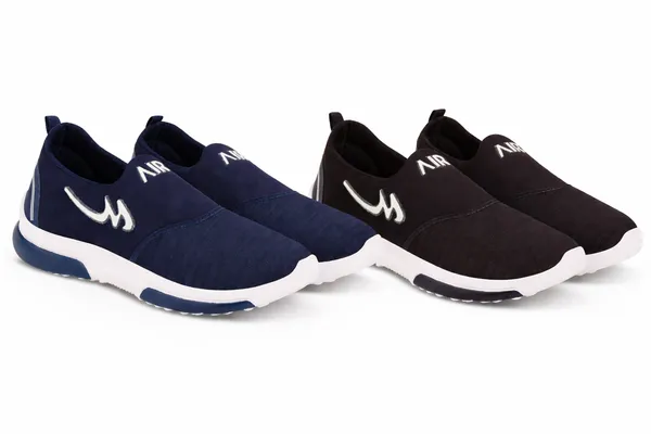 Black_And_Navy_Mesh_Premium_Shoe_For_Mens