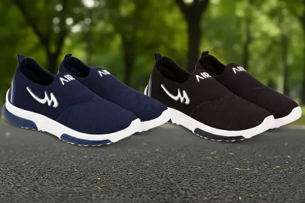 Black_And_Navy_Mesh_Premium_Shoe_For_Mens