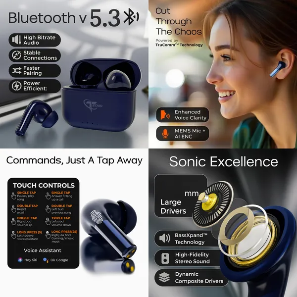 Blue_Plastic_True_Wireless_Buds_Xero_Air_Pods