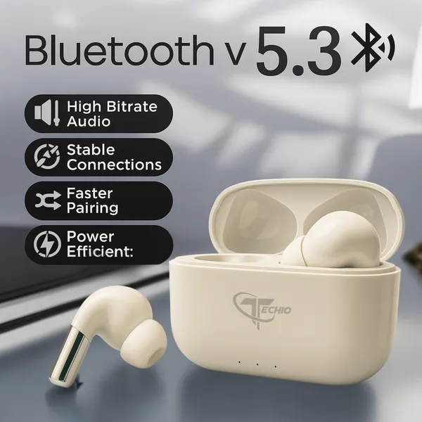 Cream_Plastic_True_Wireless_Buds_Xero_Air_Pods