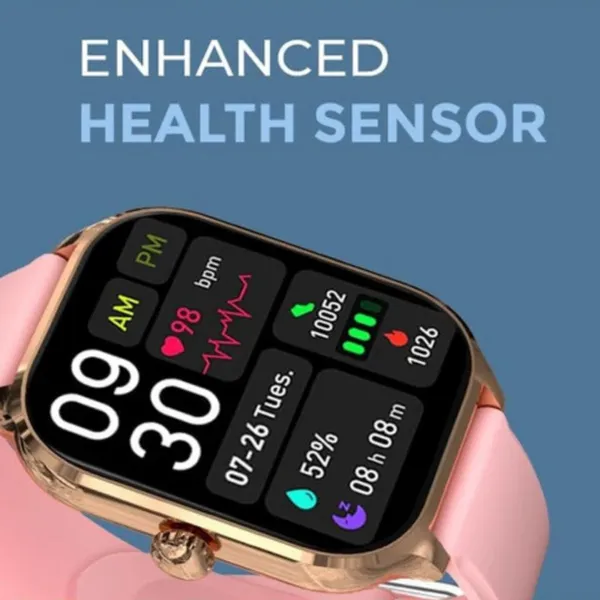 Pink_Plastic_Bluetooth_H9_Pro_Max_Smartwatch