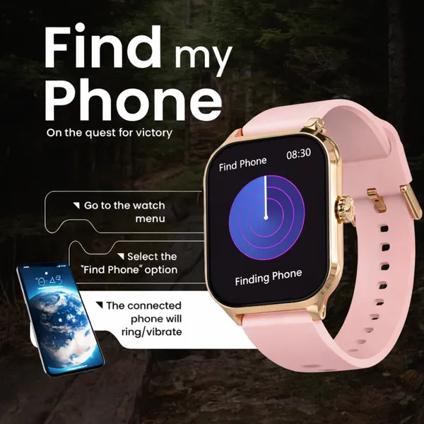 Pink_Plastic_Bluetooth_H9_Pro_Max_Smartwatch