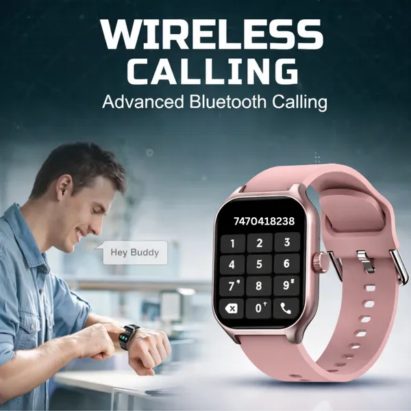 Pink_Plastic_Bluetooth_H9_Pro_Max_Smartwatch