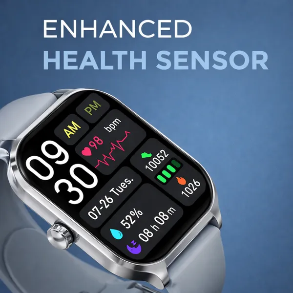 Grey_Plastic_Bluetooth_H9_Pro_Max_Smartwatch