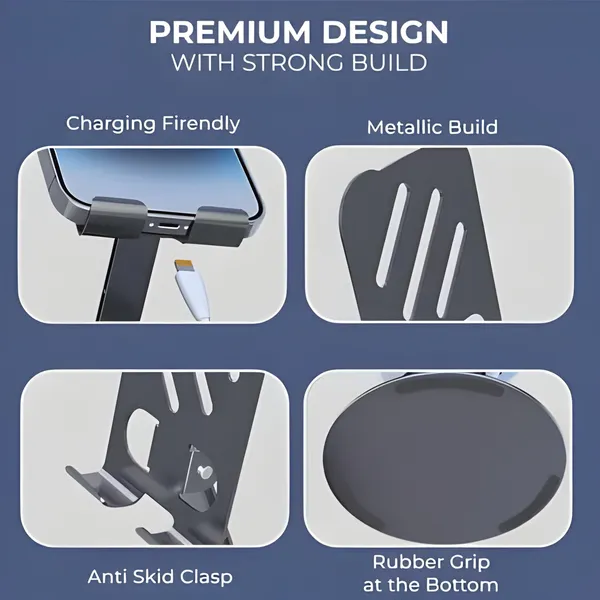 Black_Metal_Holding_Stand_For_Mobile