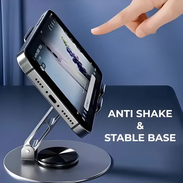 Black_Metal_Holding_Stand_For_Mobile