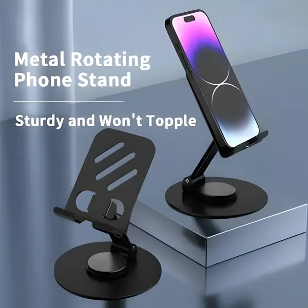 Black_Metal_Holding_Stand_For_Mobile