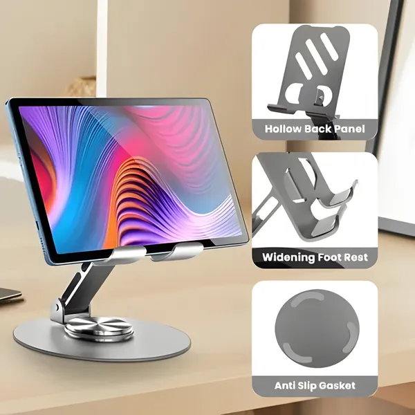 Black_Metal_Holding_Stand_For_Mobile