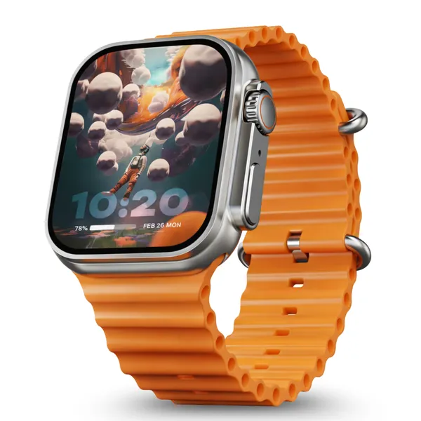 Orange_Metal_Bluetooth_T800_Smart_Watch