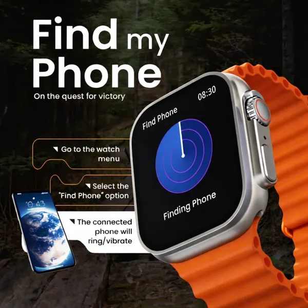 Orange_Metal_Bluetooth_T800_Smart_Watch