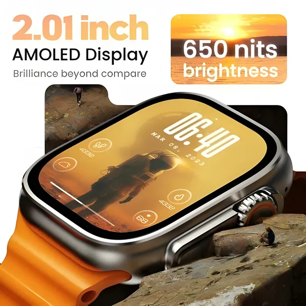 Orange_Metal_Bluetooth_T800_Smart_Watch