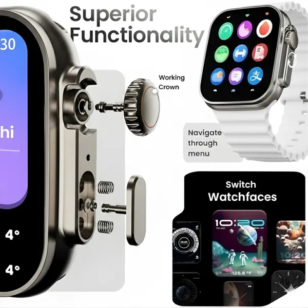 White_Metal_Bluetooth_T800_Smart_Watch