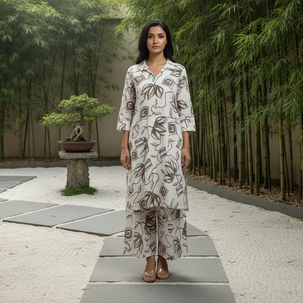 Off_White__Cotton_Co-Ord_Set_For_Women