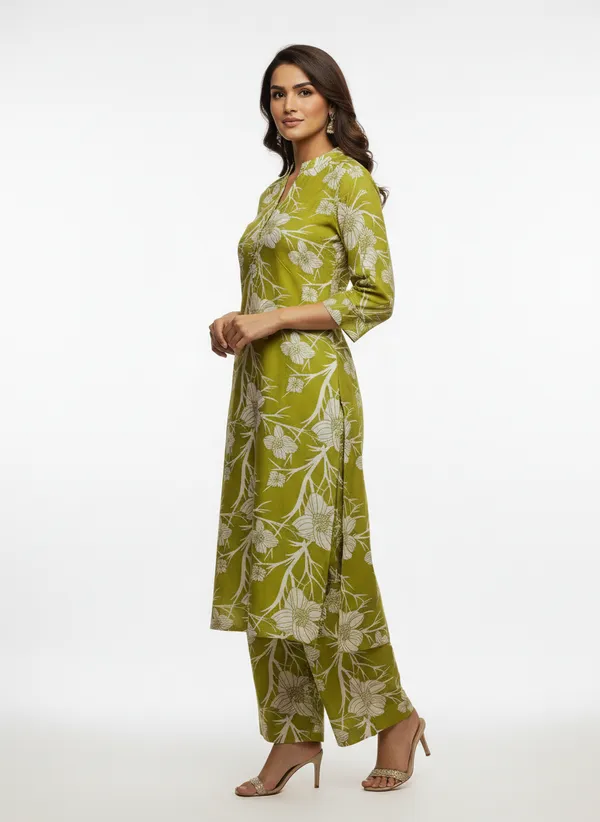 Green_Cotton_Printed_Co-Ord_Set_For_Women