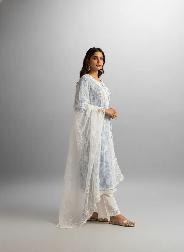Sky_Blue_Embroidered_Pure_Cotton_Kurta_Set_For_Women