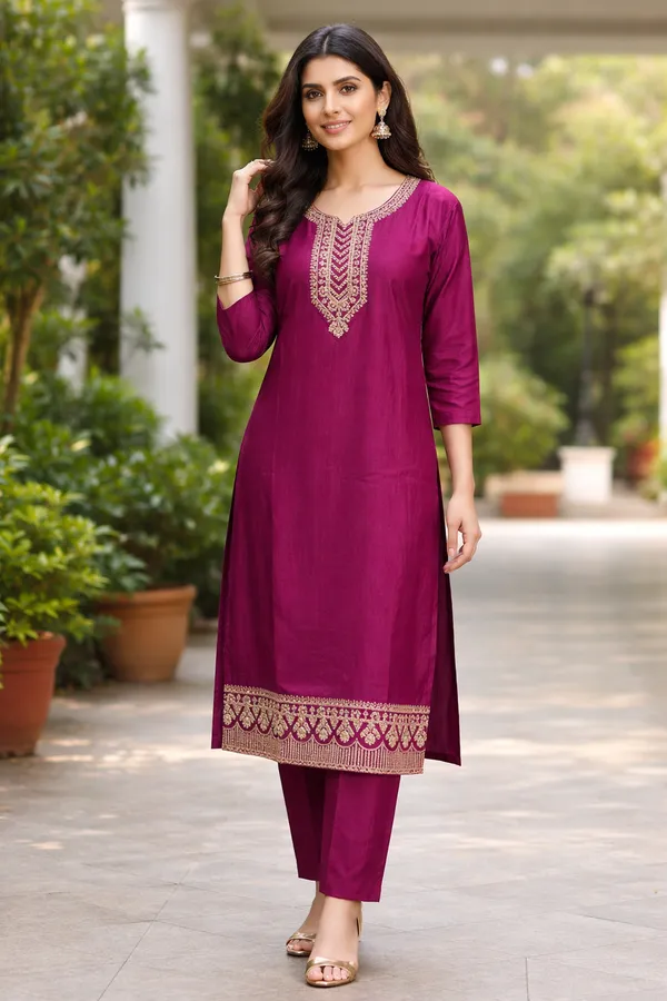 Cotton_Silk_Kurta_Set_With_Dupatta_For_Women