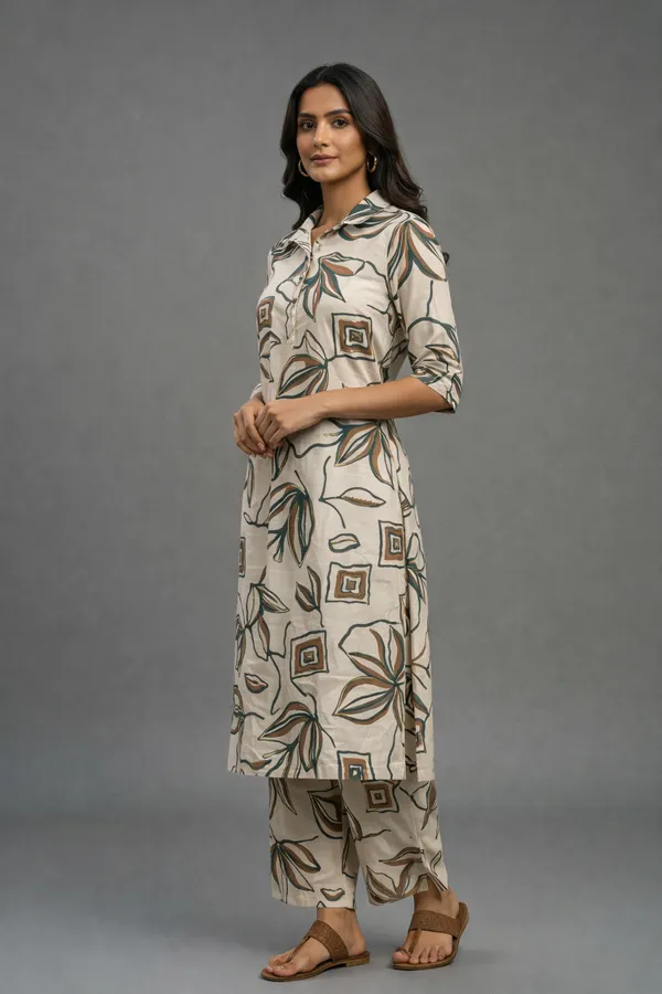 Green_cotton_Printed_Co-Ord_Set_For_Women