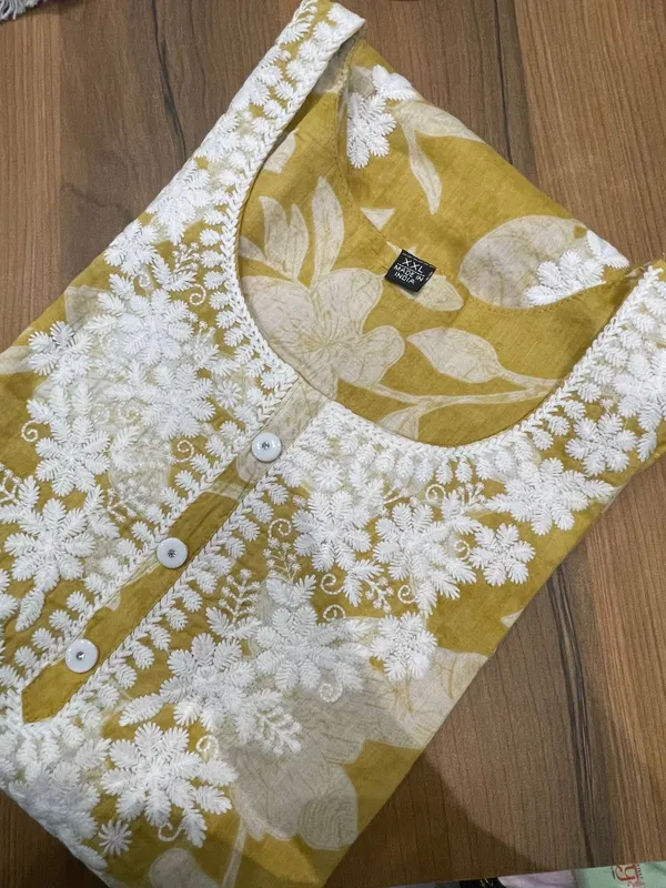 Yellow_Pure_Cotton_Salwar_Suit_For_Women