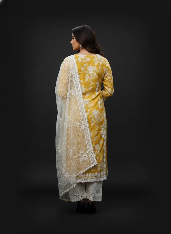 Yellow_Pure_Cotton_Salwar_Suit_For_Women