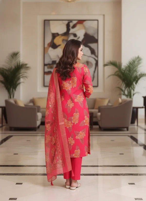 Red_Floral_Vatican_Silk__Kurta_Set