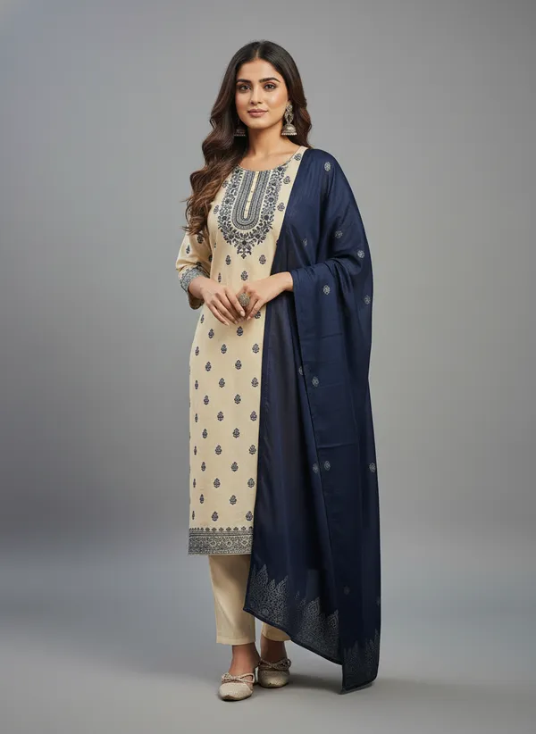 cream__Embroidered_Straight_Suit