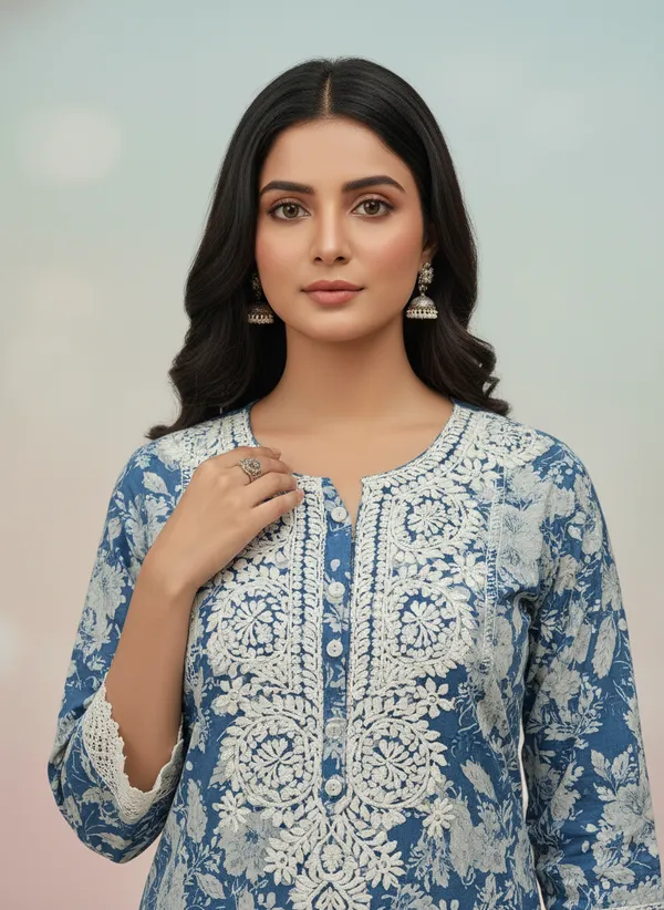 Pure_Cotton_Blue_Salwar_Suit_For_Women