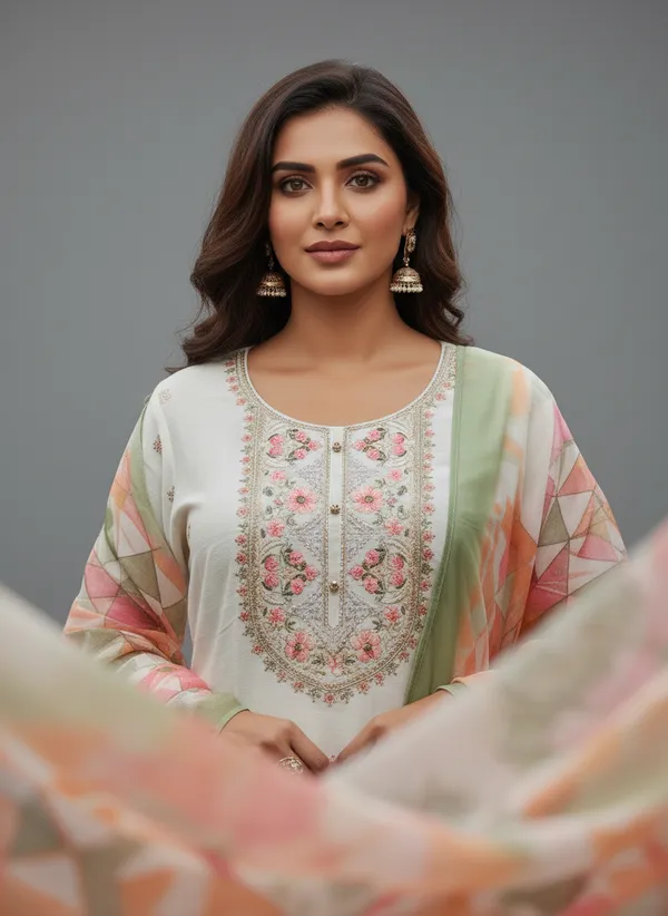 White_Linen_Soft_Silk_Salwar_Suit_For_Women