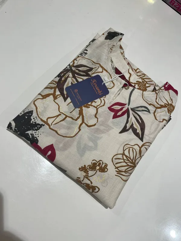 White_Vatican_Silk_Gold_Printed_Kurta_Set